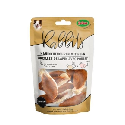 Picture of Bubimex Rabbit Ears with Chicken | Natural Chew Treats